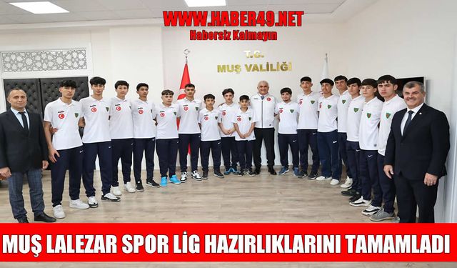 Muş Lalezar Spor, 2. Lig'de mücadeleye hazır