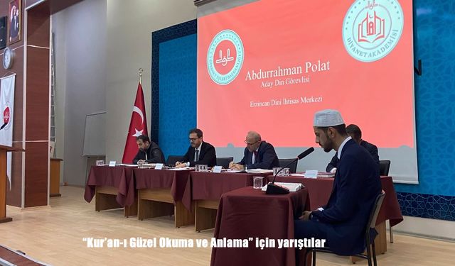 "Kur’an-ı Güzel Okuma ve Anlama" için yarıştılar