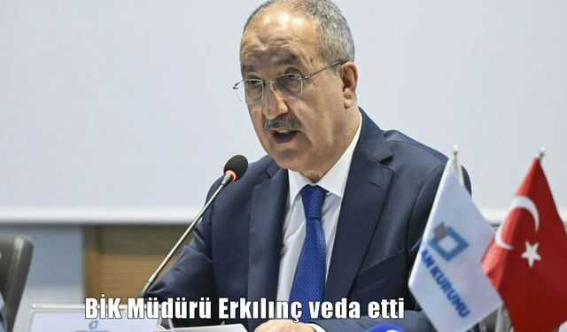 BİK Genel Müdürü Cavit Erkılınç’tan Duygusal Veda