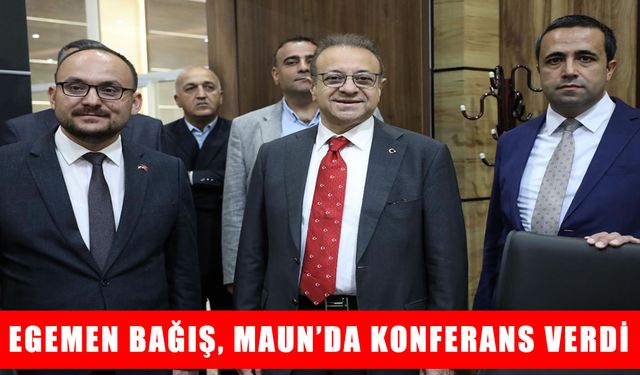 Egemen Bağış Muş'ta gençlerle buluştu