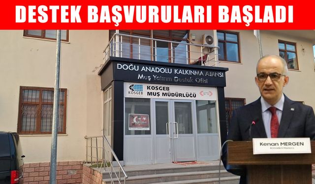 Muş’taki girişimcilere müjde: Kapasite geliştirme destek programı başvuruları başladı