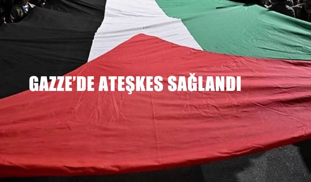 Gazze’de Tarihi Ateşkes Başladı! Taraflar Anlaştı