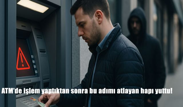 ATM İşleminden Sonra Bu Adımı Atlayan Büyük Zarara Uğrayabilir! İşte Kritik Uyarılar
