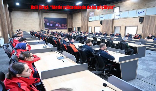 Erzurum’da afet hazırlığı güçleniyor
