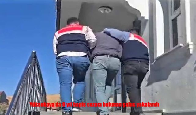Hakkari’de 9 yıl hapis cezası bulunan şahıs yakalandı