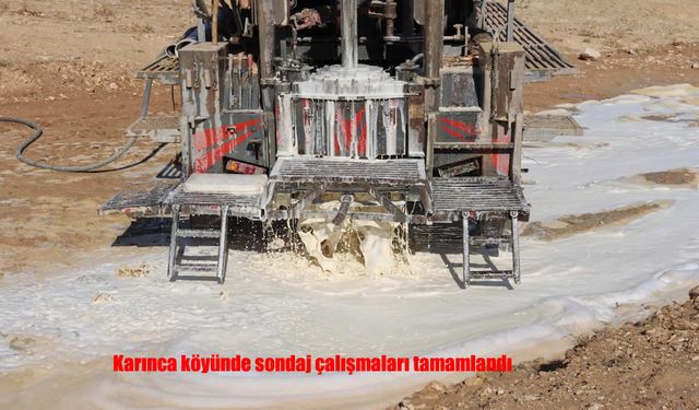 Karınca Köyüne Yeni Su Kaynağı