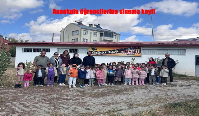 Minik Öğrenciler Sinemayla Tanıştı: 16 Nisan Anaokulu’ndan Renkli Etkinlik