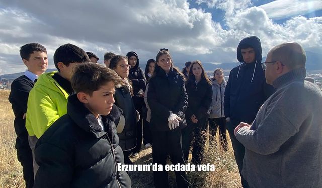 Erzurum'da ecdada vefa