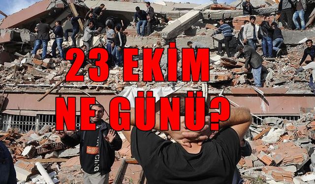 23 Ekim ne günü?