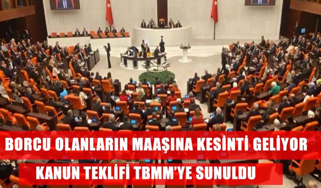 Borcu olanlara kötü haber: Maaşlara kesinti geliyor