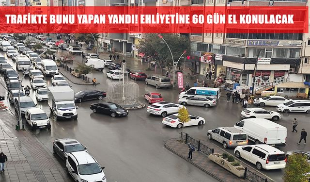 Trafikte Yapılan O 'Kural İhlali' Artık Çok Pahalı: Ehliyet 60 Gün Gidiyor!