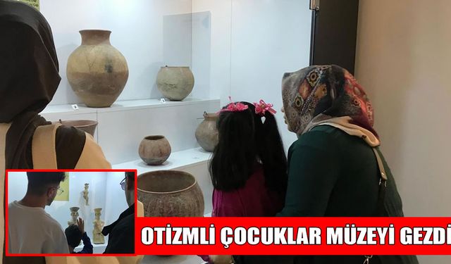 Muş’ta otizmli çocuklara özel müze gezisi