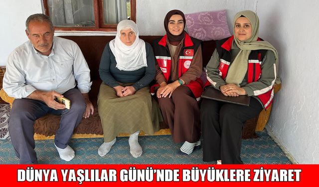 Bulanık’ta 'Dünya Yaşlılar Günü’nde büyükler unutulmadı