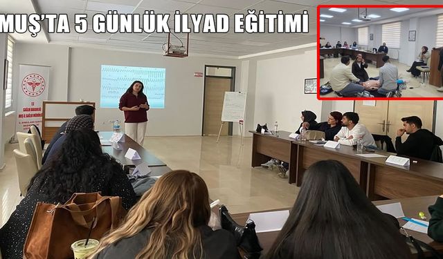 Muş'ta Sağlık Personeline İleri Yaşam Desteği eğitimi düzenlendi