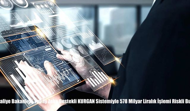 Maliye Bakanlığı, Yapay Zeka Destekli KURGAN Sistemiyle 578 Milyar Liralık İşlemi Riskli Buldu