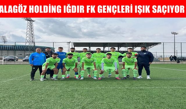 Iğdır FK altyapısı ışık saçıyor: 5 futbolcu profesyonel oldu