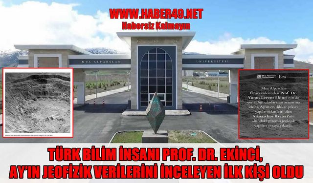Muş Alparslan Üniversitesi’nden astronomi alanında uluslararası başarı