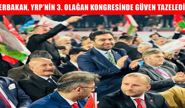Yeniden Refah Partisi kongresinde Erbakan güven tazeledi