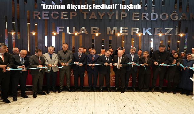 "Erzurum Alışveriş Festivali" başladı