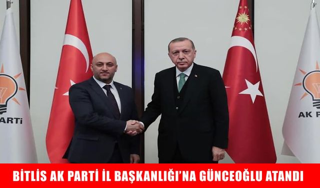 AK Parti Bitlis İl Başkanlığı'nda görev değişimi: Eski başkan yeniden görevde