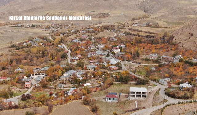 Van’da Sonbaharın Kartpostallık Renkleri