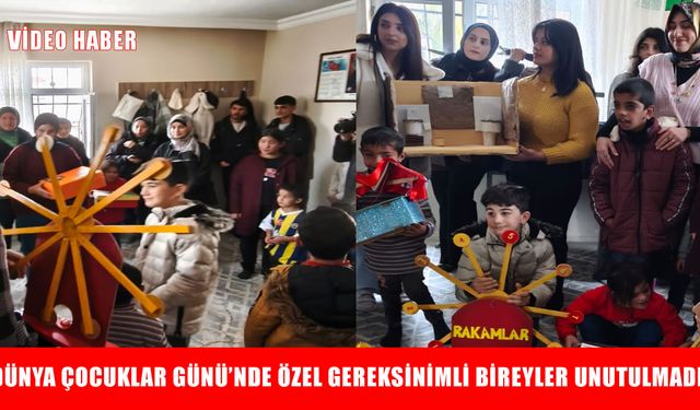 Bulanık MYO’dan özel gereksinimli çocuklara anlamlı ziyaret