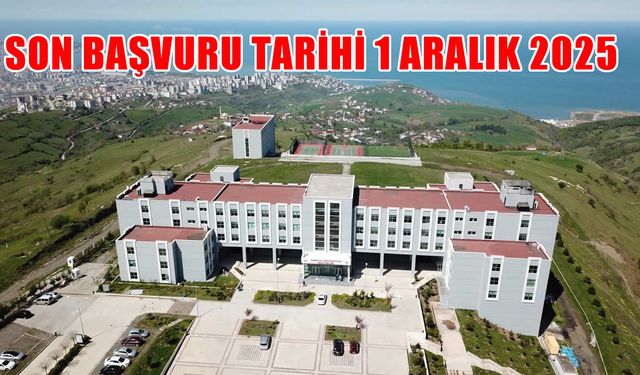 Samsun Üniversitesi Öğretim Üyesi Alımı Başladı: Son Başvuru 1 Aralık!
