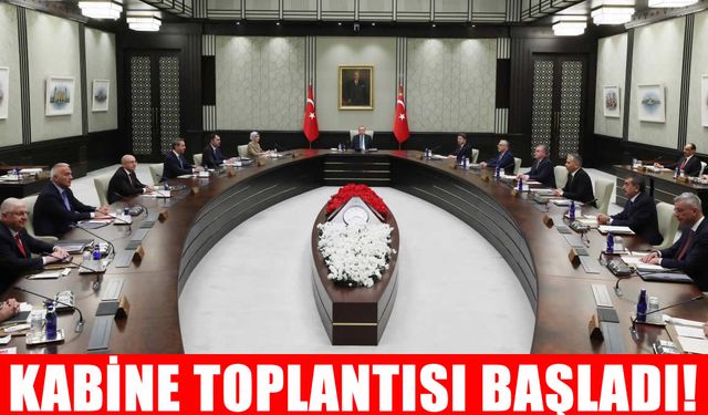 Kabine Erdoğan Başkanlığında Toplandı