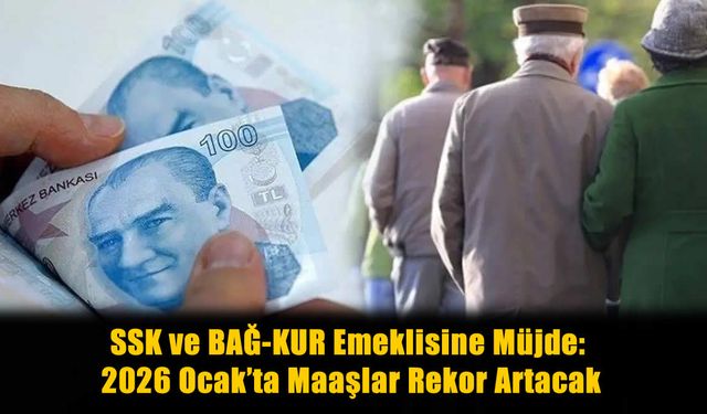 Emekliler Dikkat: Ocak Ayında Maaşınıza Ne Kadar Zam Gelecek?