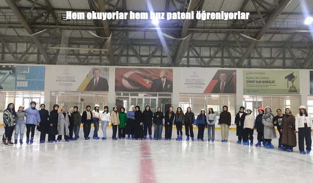 Geçen Yıl 3 Bin, Bu Yıl 4 Bin Öğrenci Buz Pateni Öğrenecek