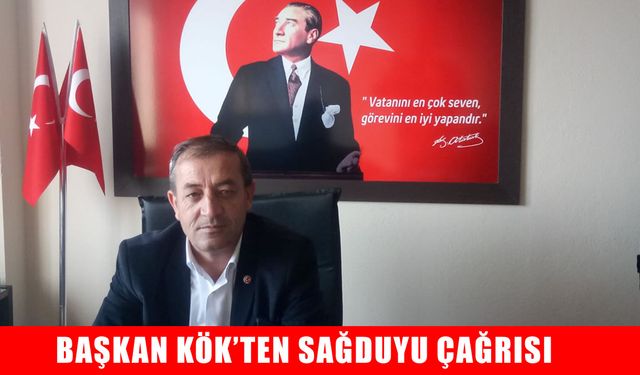 Muş Kafkas Derneği Başkanı Kök’ten sağduyu çağrısı