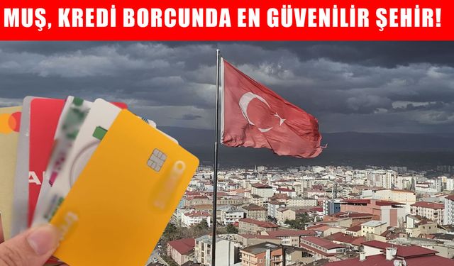 Kredi borcunu en düzenli ödeyen iller açıklandı: Muş zirvede!