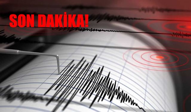 Son dakika: İstanbul’da Deprem!