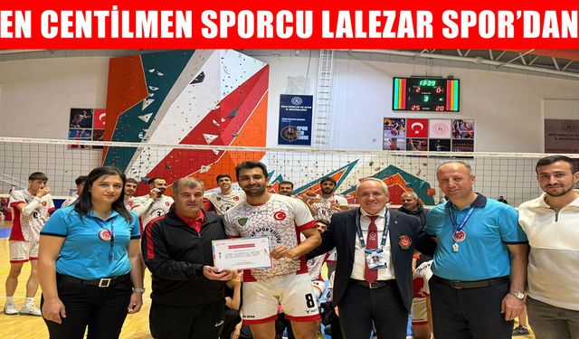 Lalezarsporlu Karadala, 'En Centilmen Sporcu' seçildi