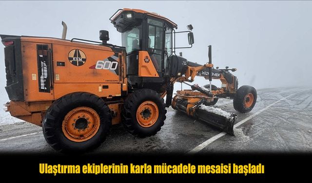 Ulaştırma Bakanlığı’ndan Kış Alarmı: Ekipler 7/24 Görevde