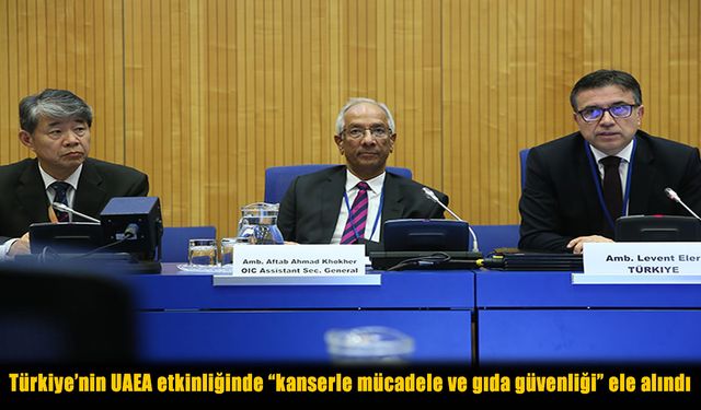 Türkiye’den UAEA’da “Kanserle Mücadele ve Gıda Güvenliği” Vurgusu