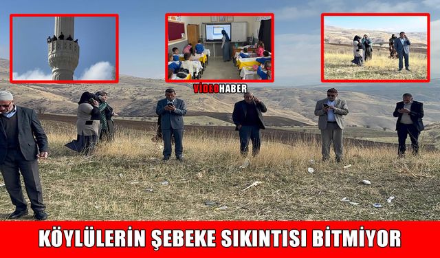 Korkut’ta iletişim krizi: Şebeke çekmiyor, vatandaşlar tepelere ve cami minaresine çıkıyor