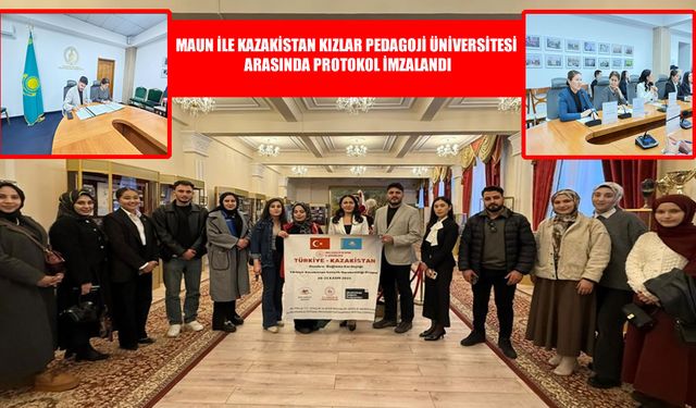 Muş Alparslan Üniversitesi’nden uluslararası başarı: Kazakistan'la stratejik iş birliği protokolü!