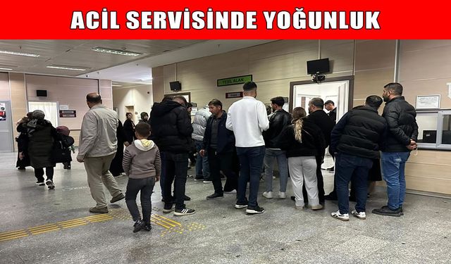 Muş'ta havalar soğudu, acil servisler doldu!