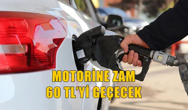 Motorine Büyük Zam! Litresi 60 TL'yi Aşıyor