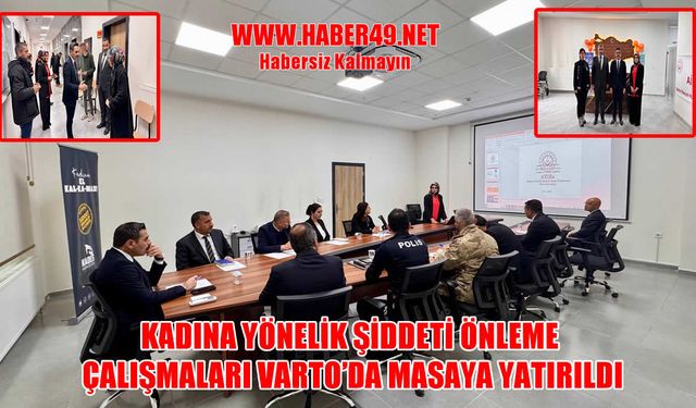 Varto’da şiddete karşı toplumsal farkındalık adımları atıldı