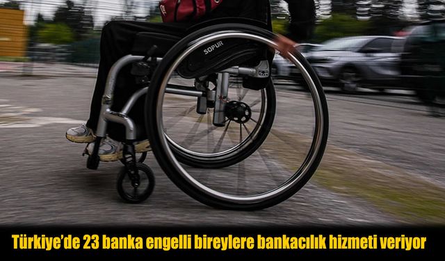 Türkiye’de 23 Bankadan Engellilere Özel Hizmet