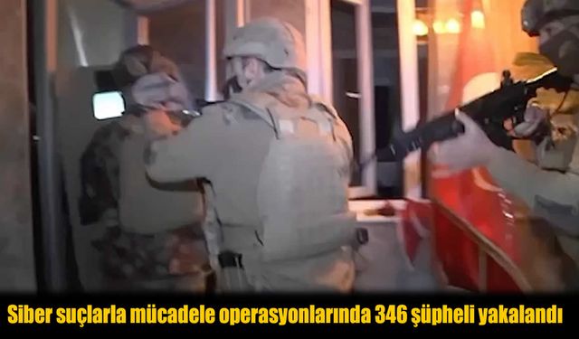 Siber çetelere kapsamlı operasyon: 18 ilde yüzlerce gözaltı