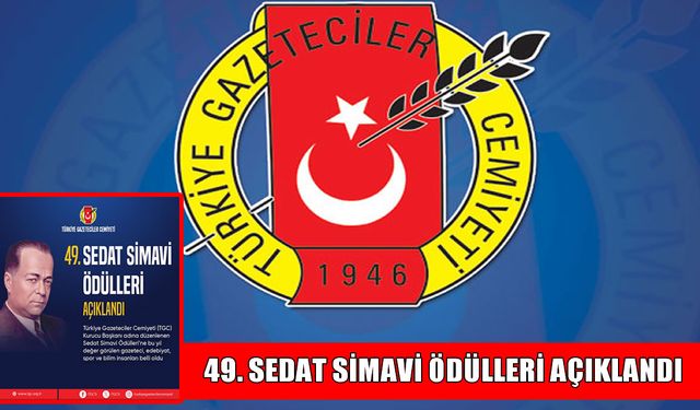 49. Sedat Simavi ödülleri açıklandı