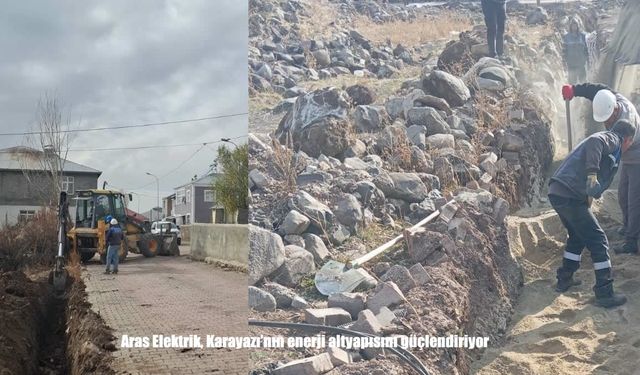 Aras Elektrik, Karayazı’nın enerji altyapısını güçlendiriyor