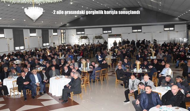 Malatya’da aileler arasındaki gerginlik barışla sonuçlandı