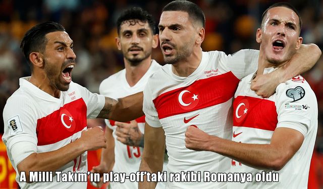 A Milli Takım’ın Dünya Kupası Play-Off’taki rakibi belli oldu