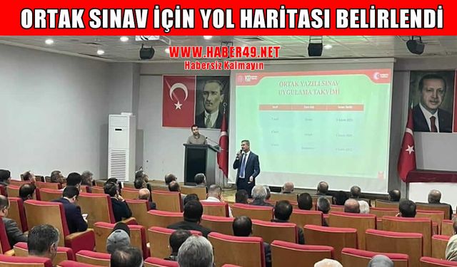 Muş'ta ortak yazılı sınav hazırlıkları başladı