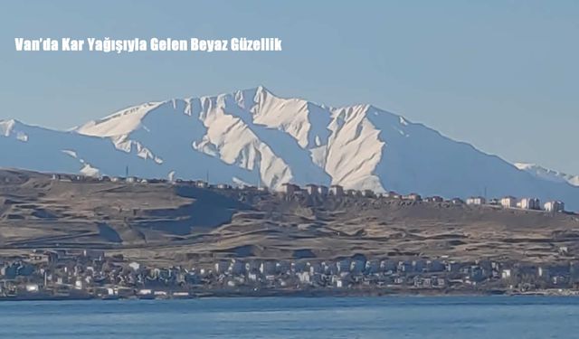 Artos Dağı Beyaz Gelinliğini Giydi