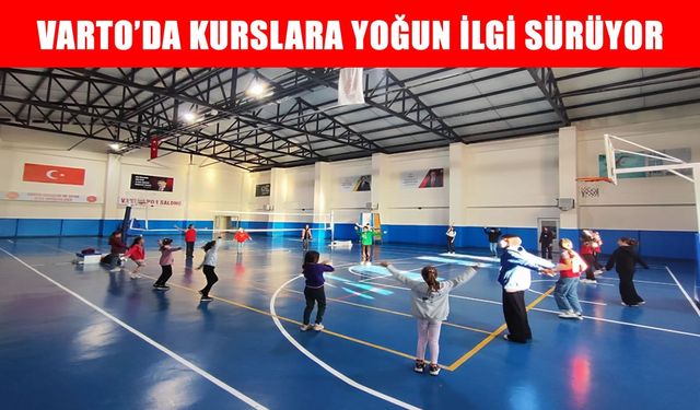 Varto'da sporla büyüyen gençlerin yeni adresi: Voleybol